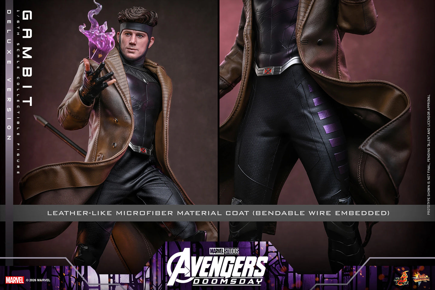 Hot Toys 1/6 Gambit (Deluxe) "Avengers Doomsday" | Hot Toys 1/6 Scale