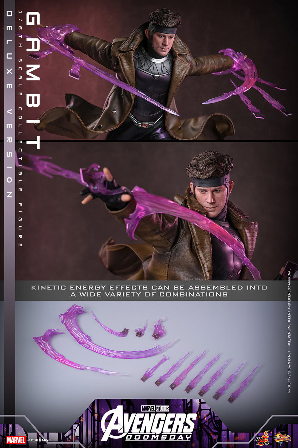Hot Toys 1/6 Gambit (Deluxe) "Avengers Doomsday" | Hot Toys 1/6 Scale