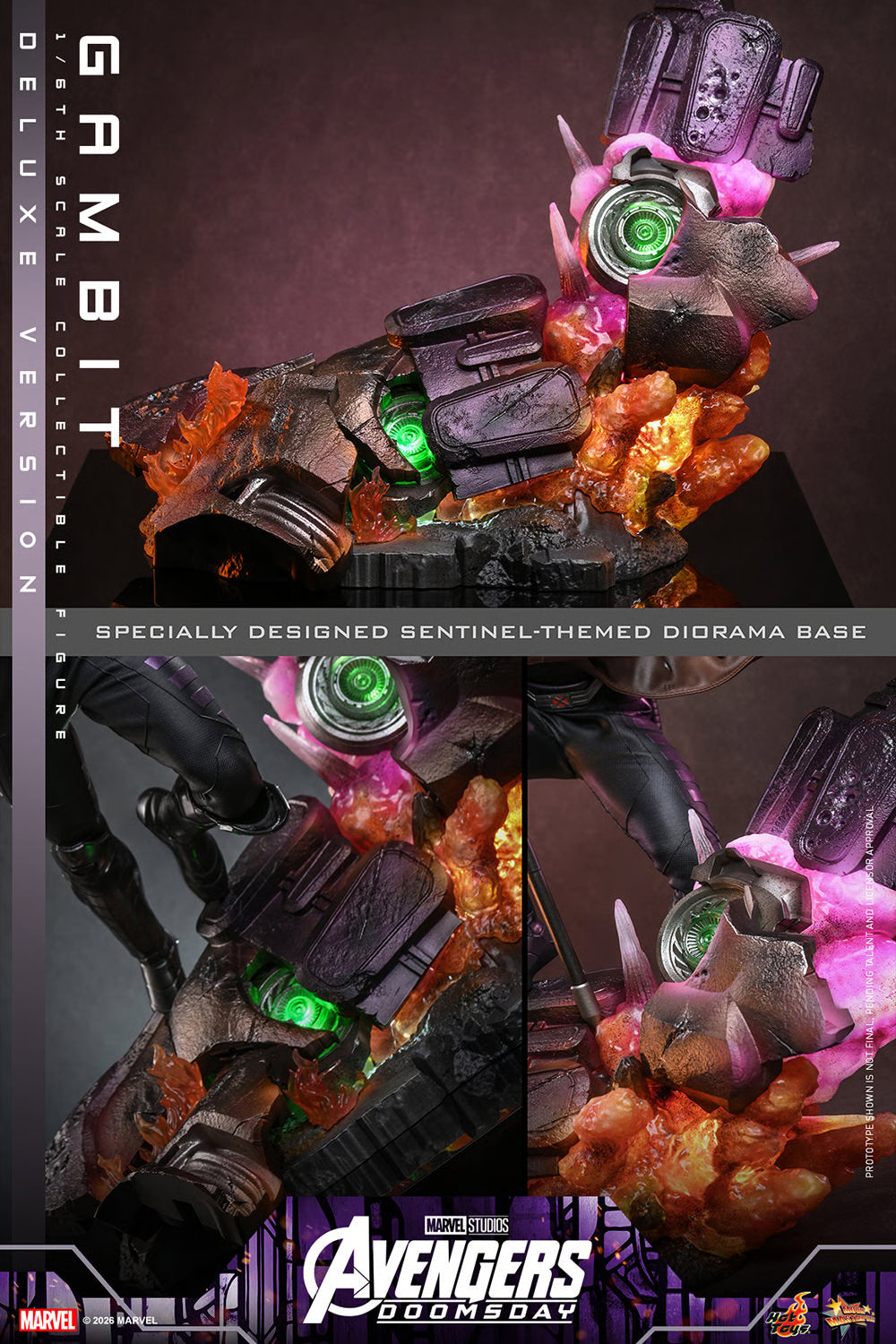 Hot Toys 1/6 Gambit (Deluxe) "Avengers Doomsday" | Hot Toys 1/6 Scale