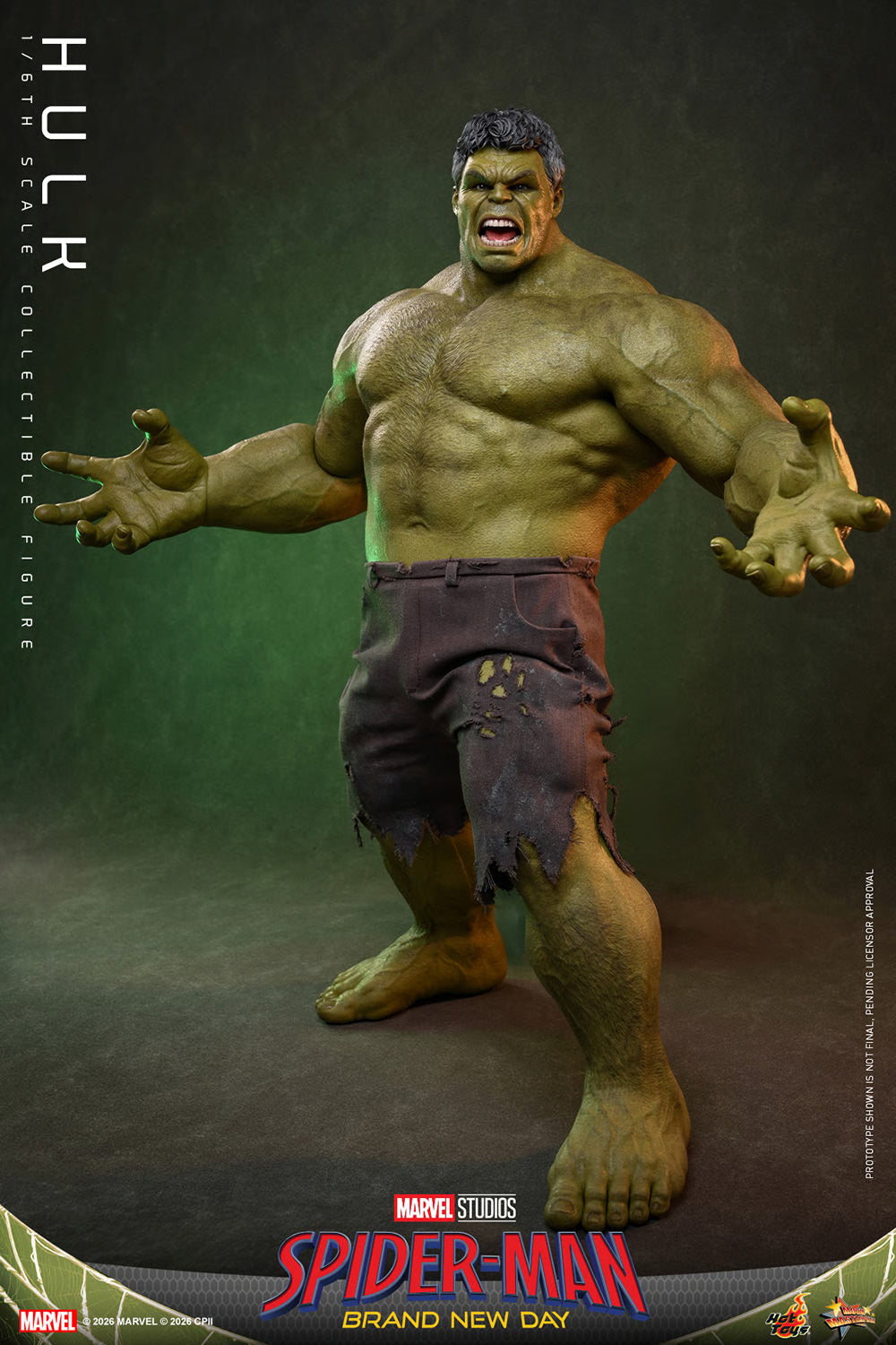 Hot Toys 1/6 Hulk "Spider-Man: Brand New Day" | Hot Toys 1/6 Scale