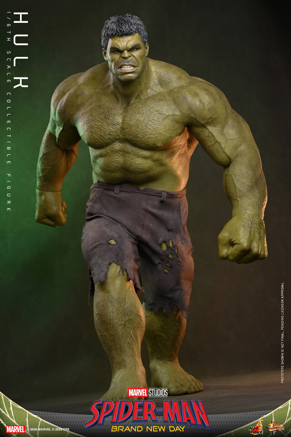 Hot Toys 1/6 Hulk "Spider-Man: Brand New Day" | Hot Toys 1/6 Scale