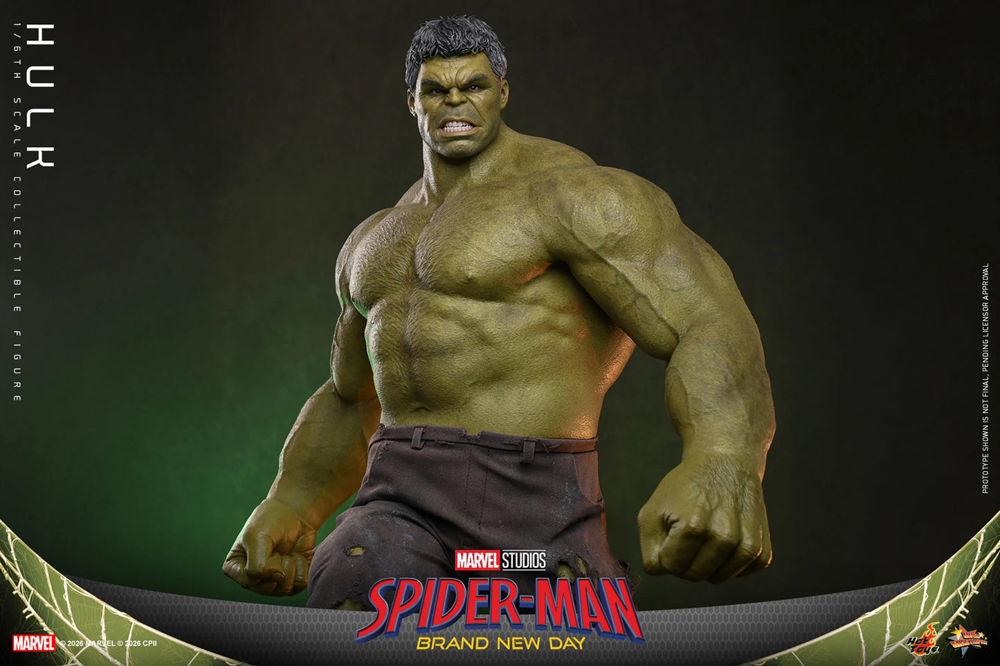 Hot Toys 1/6 Hulk "Spider-Man: Brand New Day" | Hot Toys 1/6 Scale