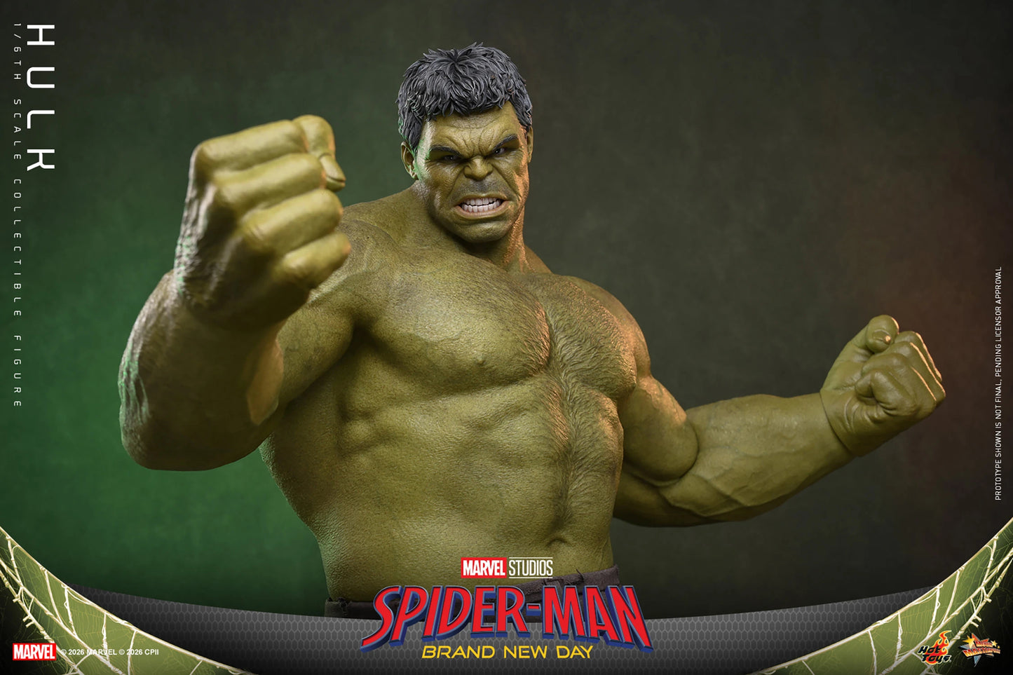 Hot Toys 1/6 Hulk "Spider-Man: Brand New Day" | Hot Toys 1/6 Scale