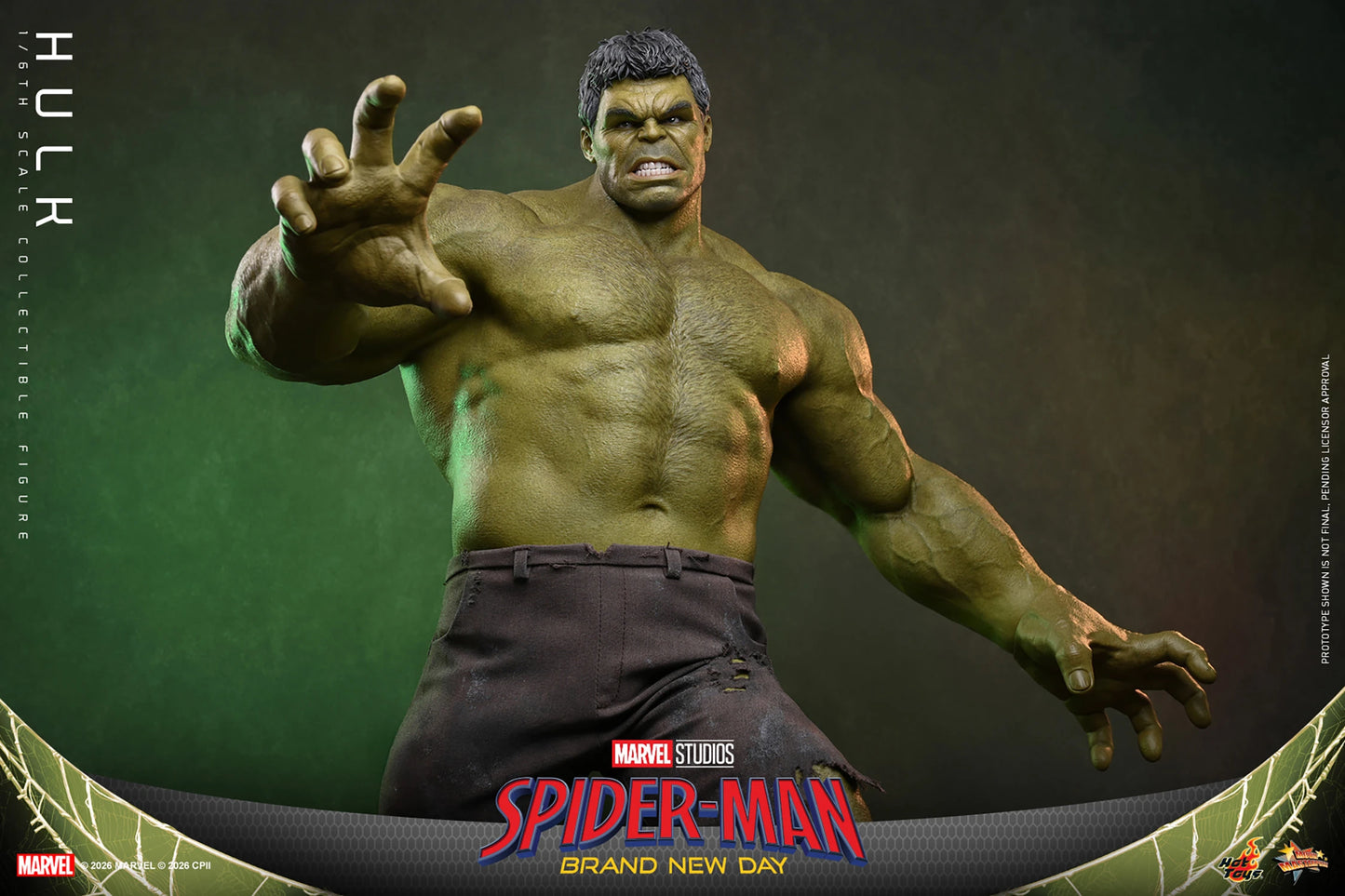 Hot Toys 1/6 Hulk "Spider-Man: Brand New Day" | Hot Toys 1/6 Scale