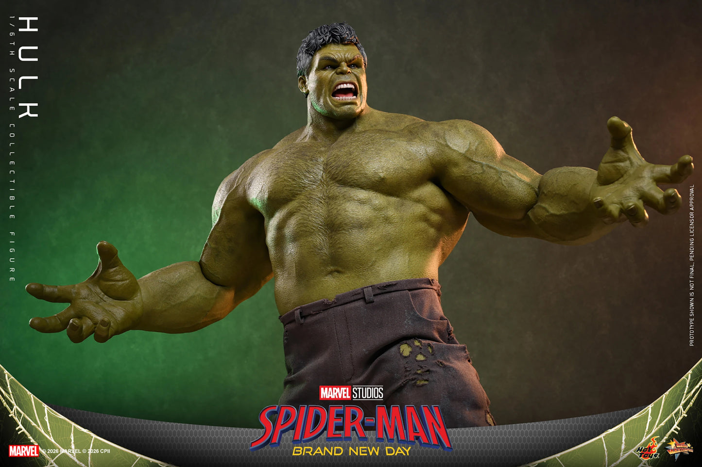 Hot Toys 1/6 Hulk "Spider-Man: Brand New Day" | Hot Toys 1/6 Scale