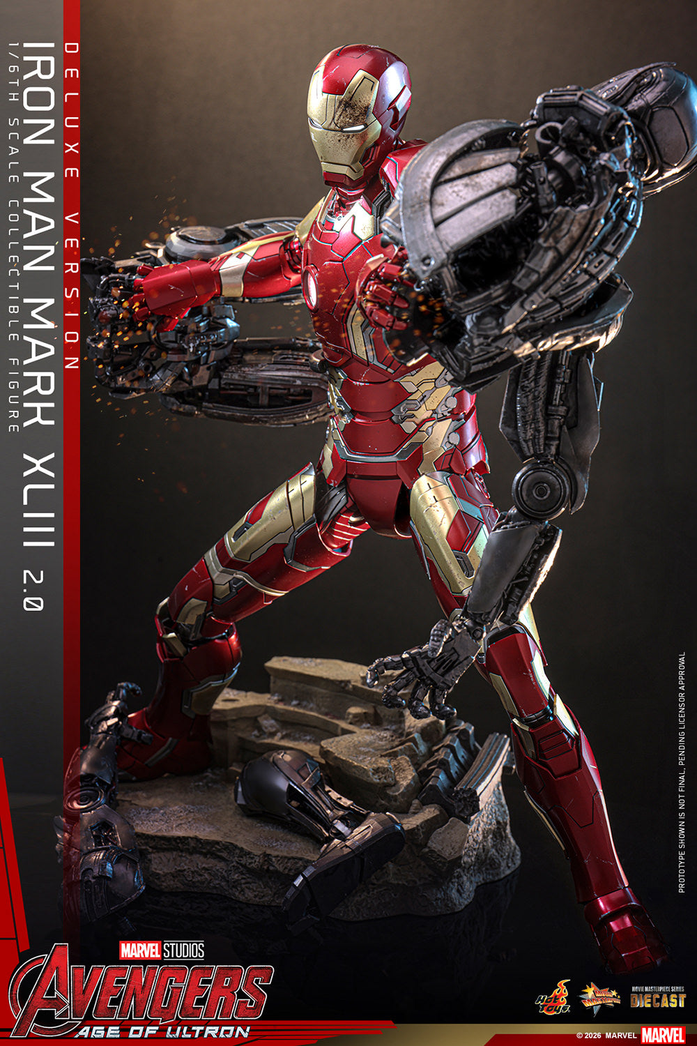 Hot Toys 1/6 Iron Man Mark XLIII (2.0) (Deluxe Version) 