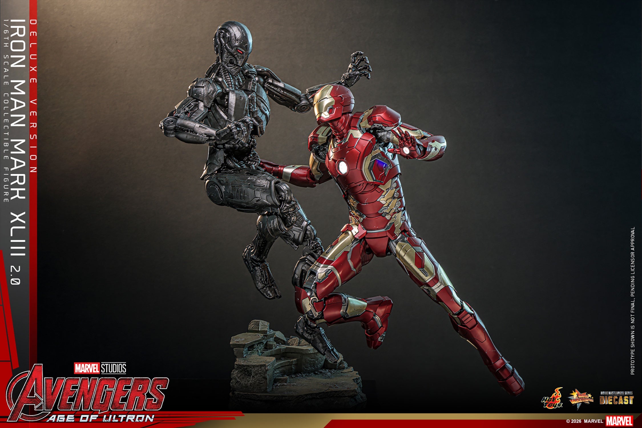 Hot Toys 1/6 Iron Man Mark XLIII (2.0) (Deluxe Version) 