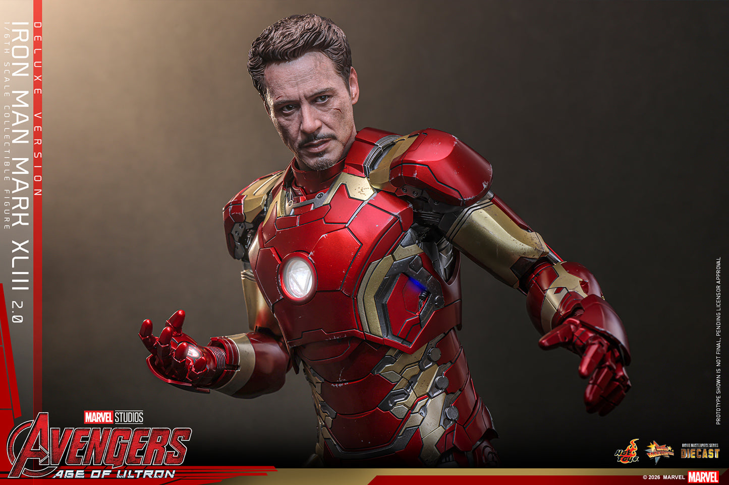Hot Toys 1/6 Iron Man Mark XLIII (2.0) (Deluxe Version) "Avenger" | Hot Toys 1/6 Scale