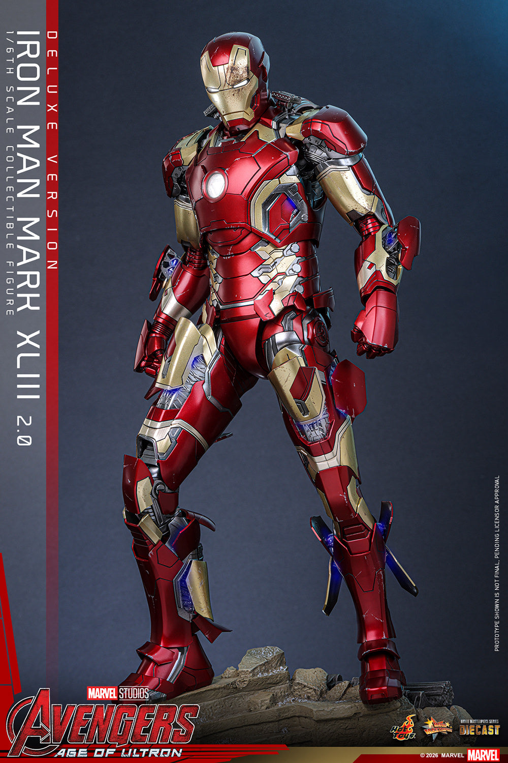 Hot Toys 1/6 Iron Man Mark XLIII (2.0) (Deluxe Version) 