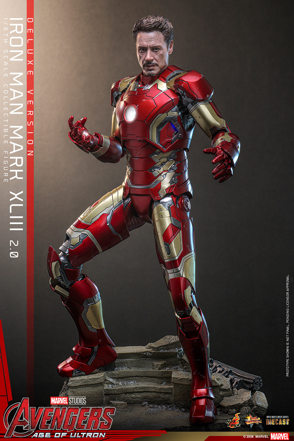 Hot Toys 1/6 Iron Man Mark XLIII (2.0) (Deluxe Version) "Avenger" | Hot Toys 1/6 Scale