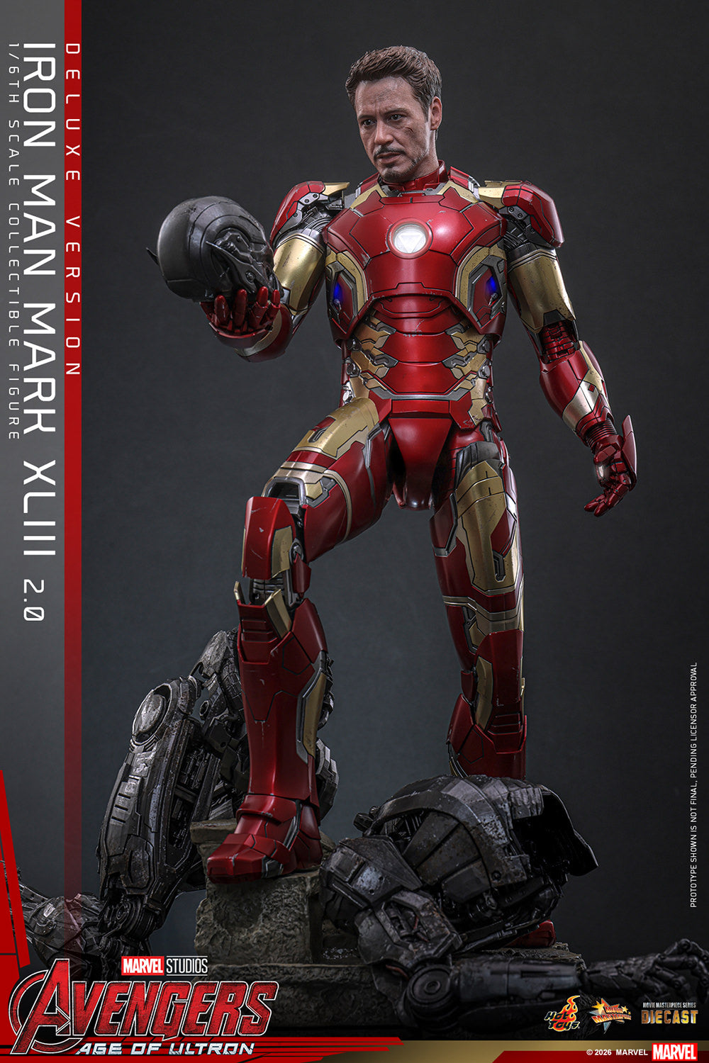 Hot Toys Iron Man Mark XLIII 1/6フィギュア Hot Toys 1/6 Iron Man Mark XLIII (2.0) (Deluxe Version) 