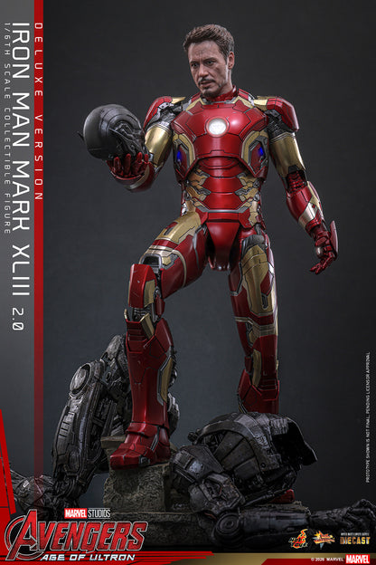Hot Toys 1/6 Iron Man Mark XLIII (2.0) (Deluxe Version) "Avenger" | Hot Toys 1/6 Scale