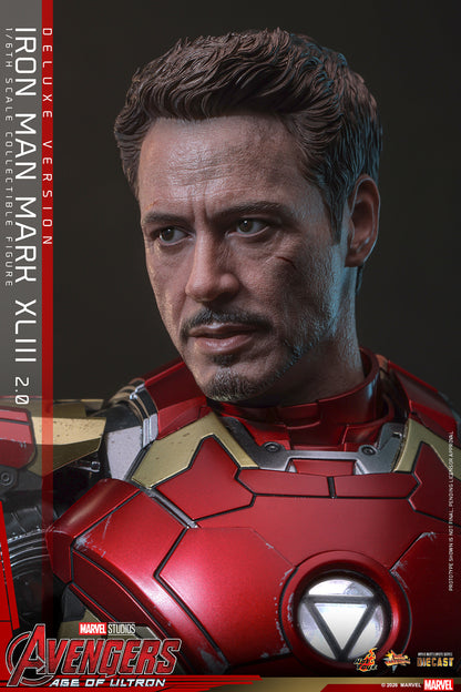 Hot Toys 1/6 Iron Man Mark XLIII (2.0) (Deluxe Version) "Avenger" | Hot Toys 1/6 Scale