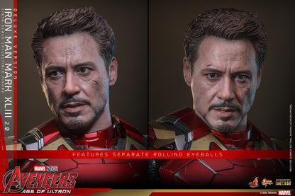 Hot Toys 1/6 Iron Man Mark XLIII (2.0) (Deluxe Version) "Avenger" | Hot Toys 1/6 Scale