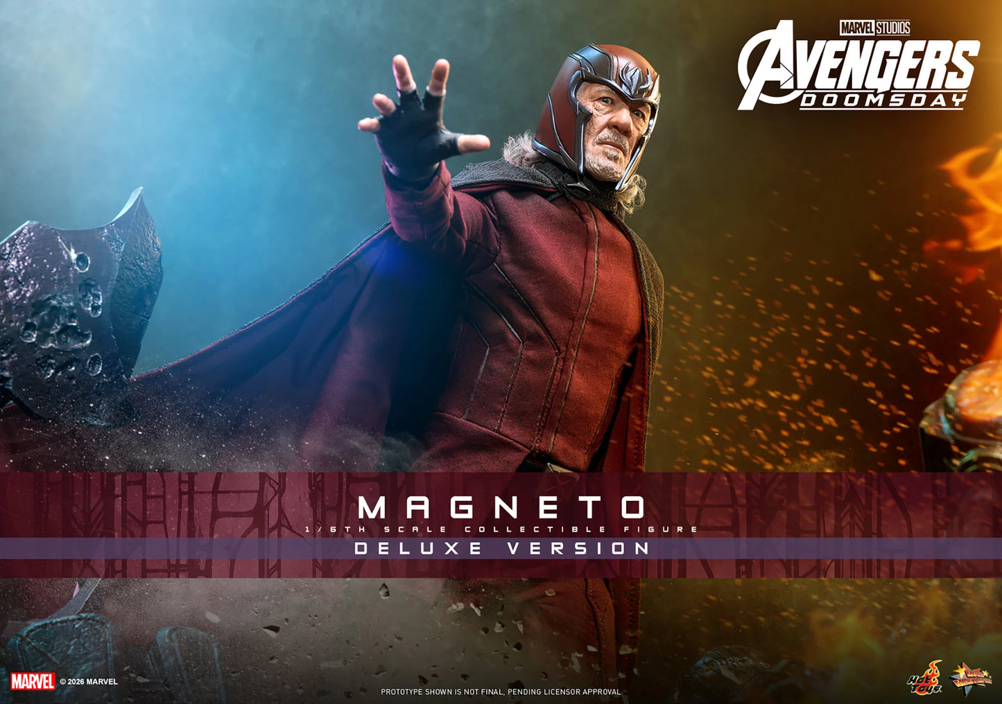 Hot Toys 1/6 Magneto (Deluxe Version) "Avengers: DoomsDay" | Hot Toys 1/6 Scale