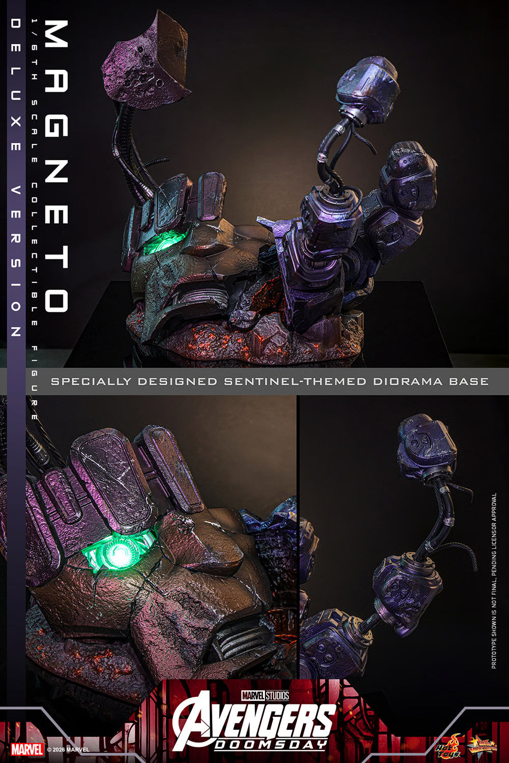 Hot Toys 1/6 Magneto (Deluxe Version) "Avengers: DoomsDay" | Hot Toys 1/6 Scale