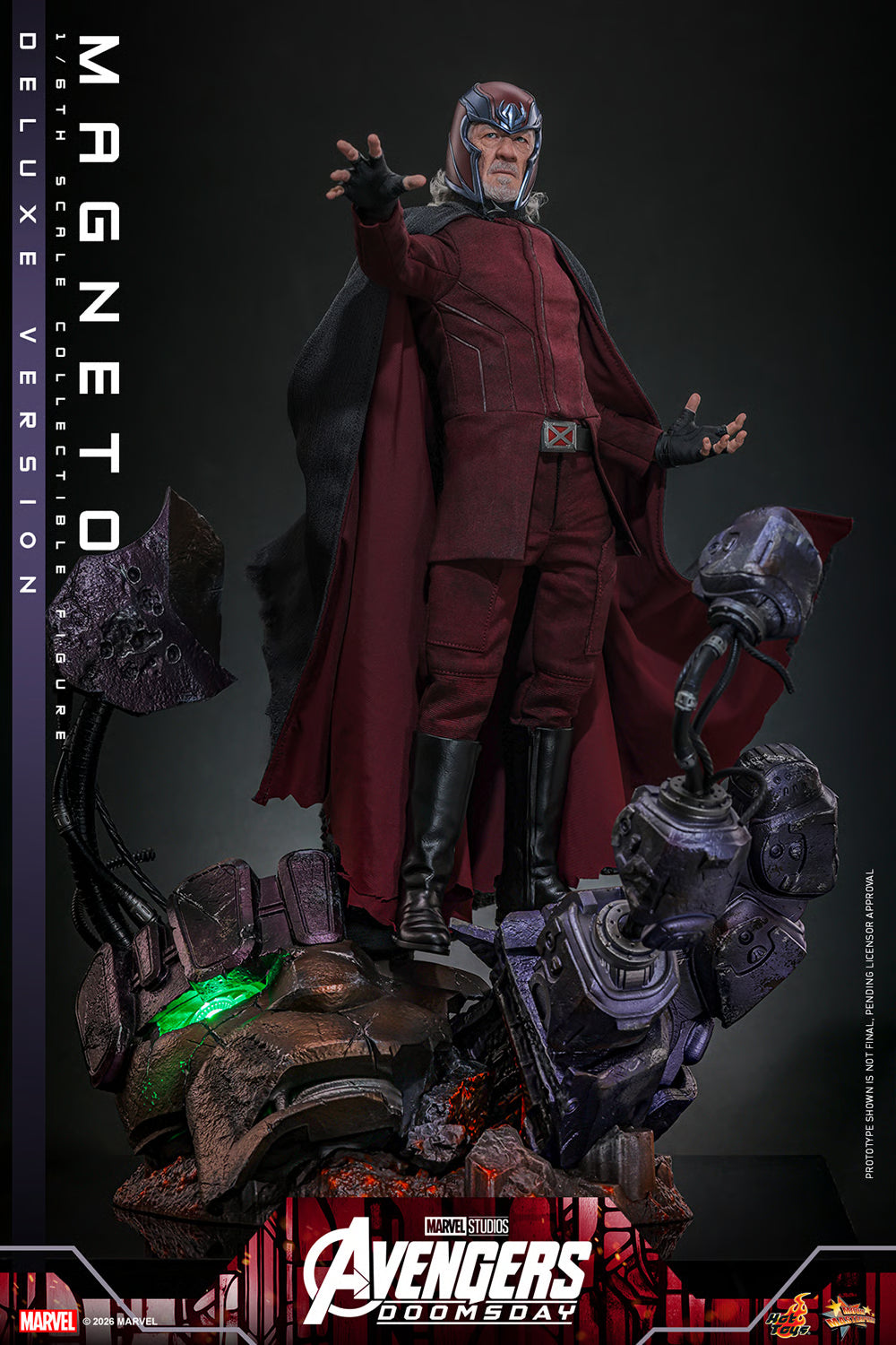 Hot Toys 1/6 Magneto (Deluxe Version) "Avengers: DoomsDay" | Hot Toys 1/6 Scale