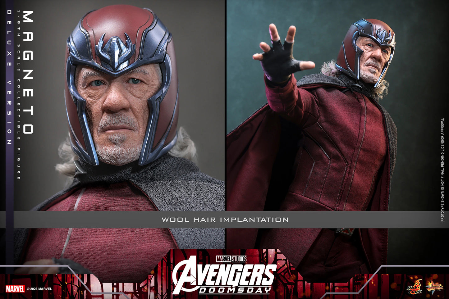 Hot Toys 1/6 Magneto (Deluxe Version) "Avengers: DoomsDay" | Hot Toys 1/6 Scale
