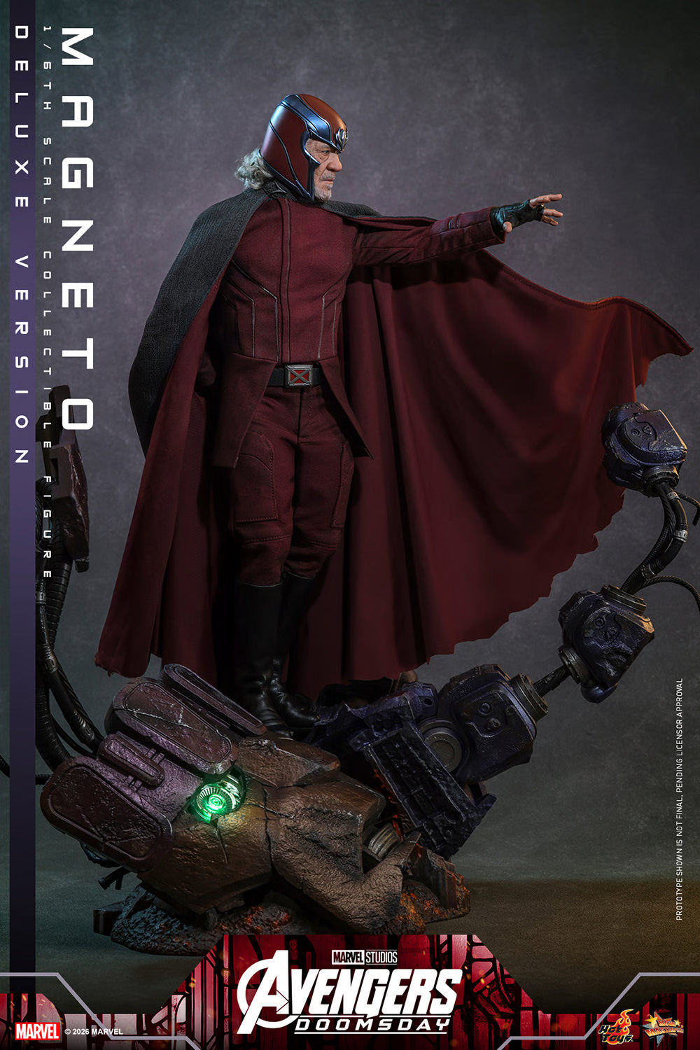 Hot Toys 1/6 Magneto (Deluxe Version) "Avengers: DoomsDay" | Hot Toys 1/6 Scale