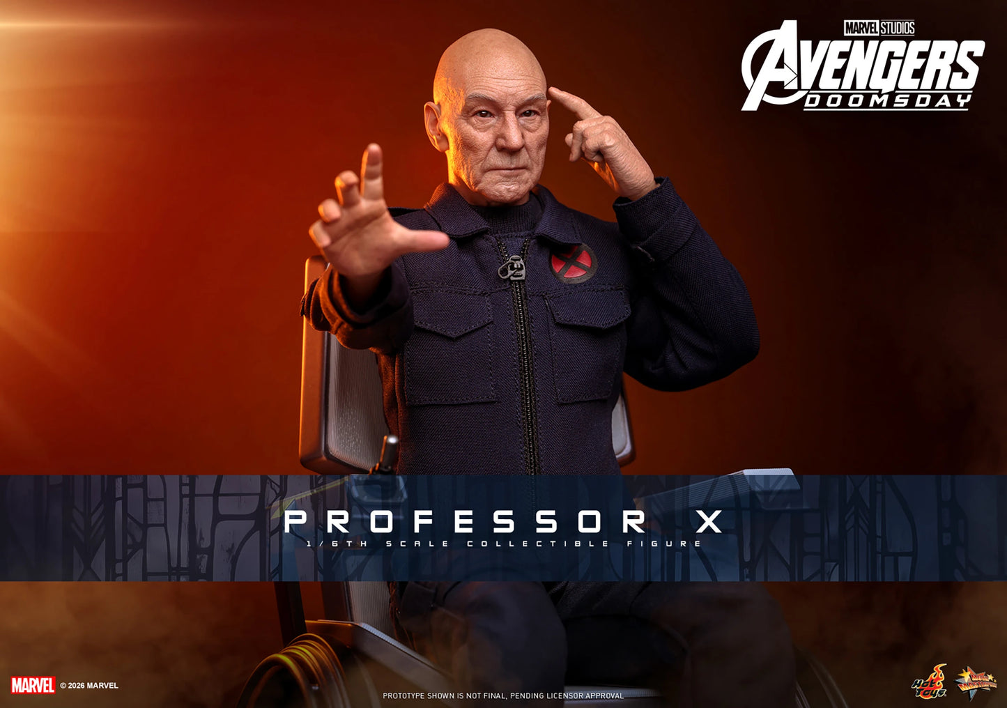 Hot Toys 1/6 Professor X "Avengers Doomdays" | Hot Toys 1/6 Scale