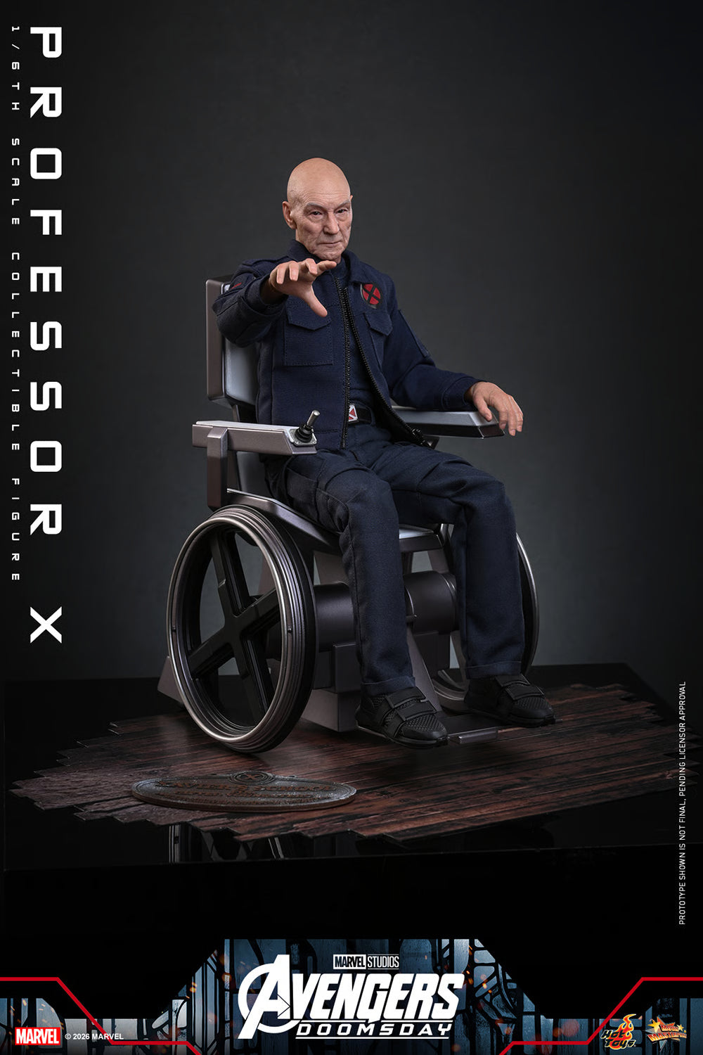 Hot Toys 1/6 Professor X "Avengers Doomdays" | Hot Toys 1/6 Scale