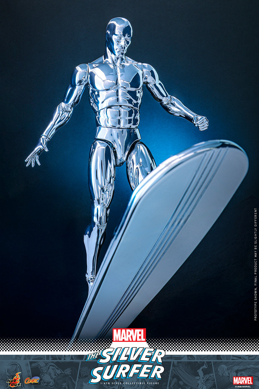 Hot Toys 1/6 The Silver Surfer "Marvel Comics" | Hot Toys 1/6 Scale