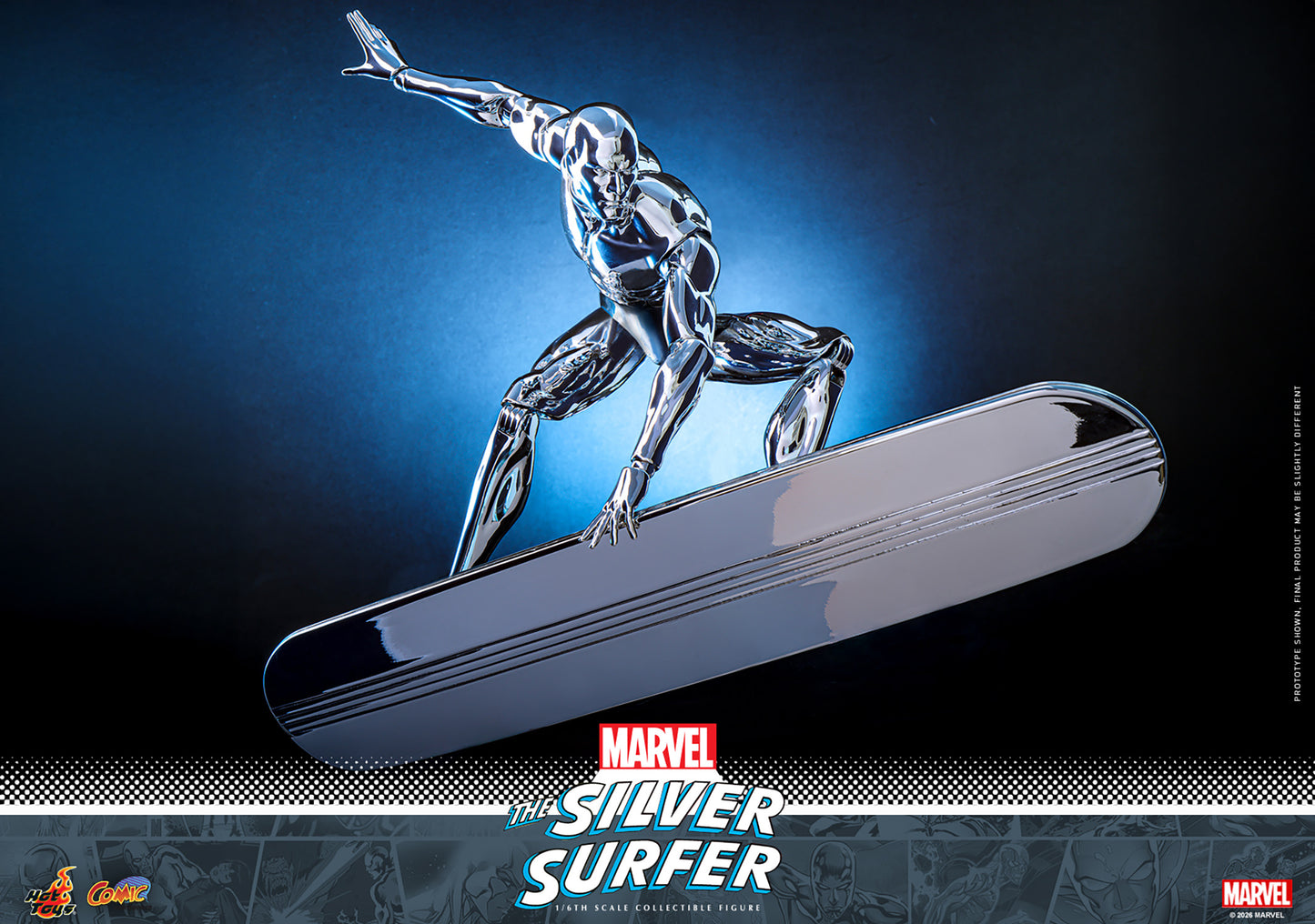 Hot Toys 1/6 The Silver Surfer "Marvel Comics" | Hot Toys 1/6 Scale