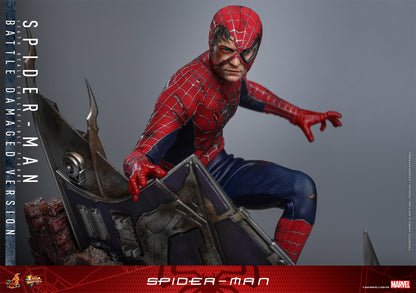 Hot Toys 1/6 Spider-Man (Battle Damaged Version) "Spider-Man" | Hot Toys 1/6 Scale