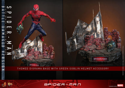 Hot Toys 1/6 Spider-Man (Battle Damaged Version) "Spider-Man" | Hot Toys 1/6 Scale