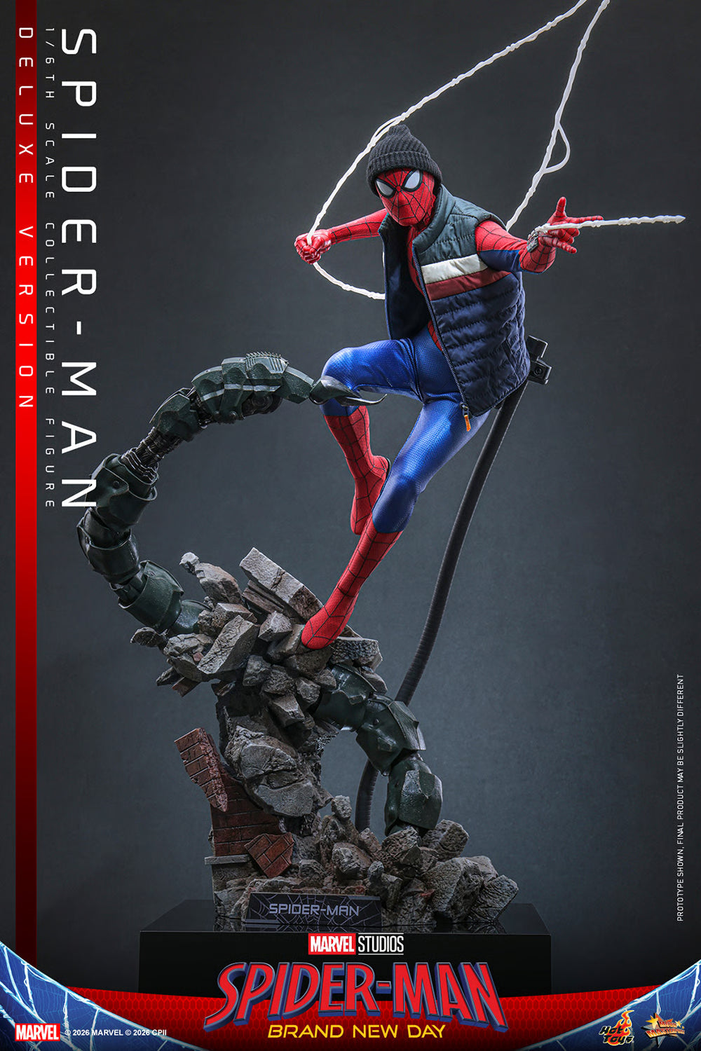 Hot Toys 1/6 Spider-Man (Deluxe Version) "Spider-Man: Brand New Day" | Hot Toys 1/6 Scale