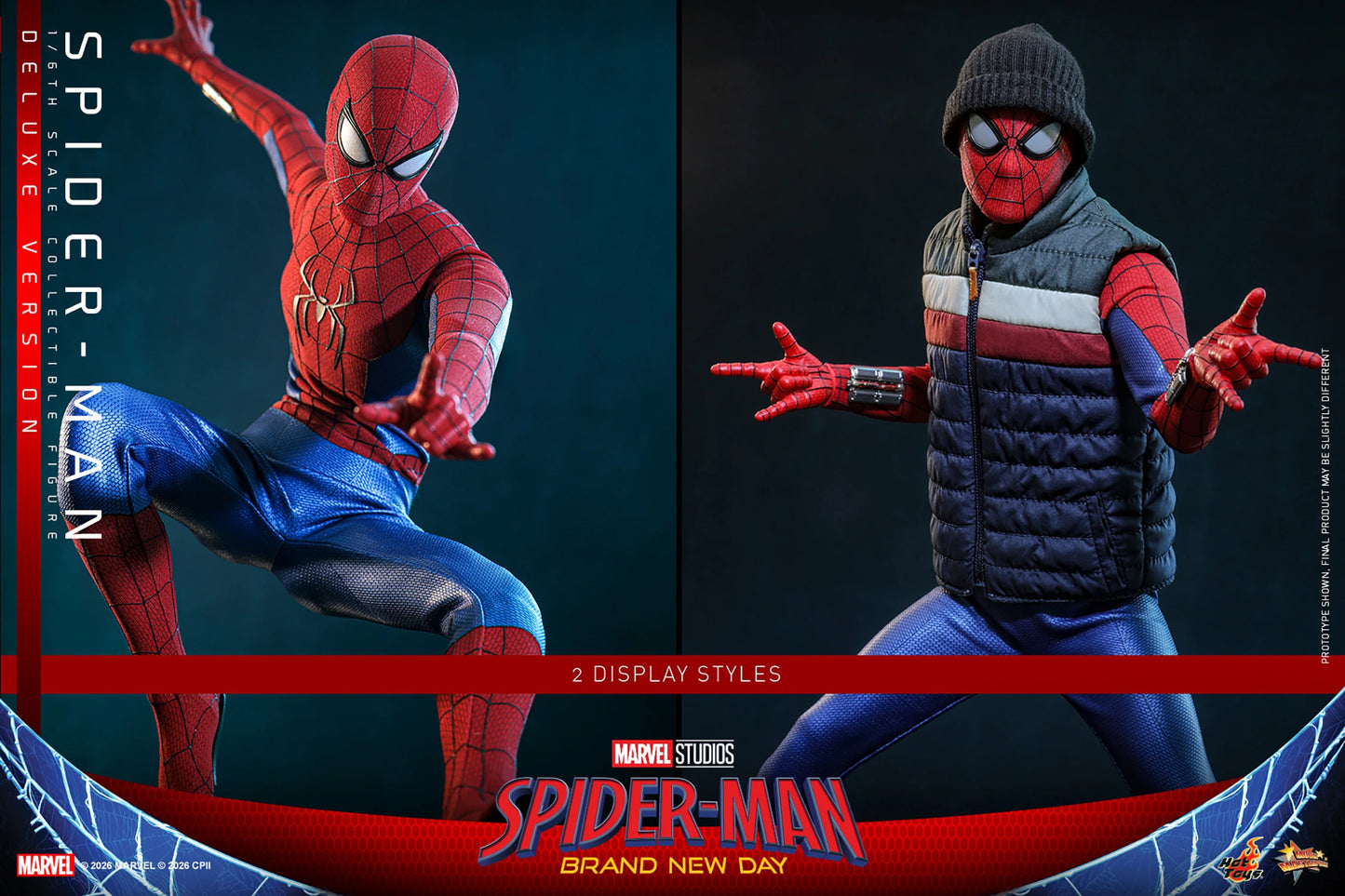 Hot Toys 1/6 Spider-Man (Deluxe Version) "Spider-Man: Brand New Day" | Hot Toys 1/6 Scale
