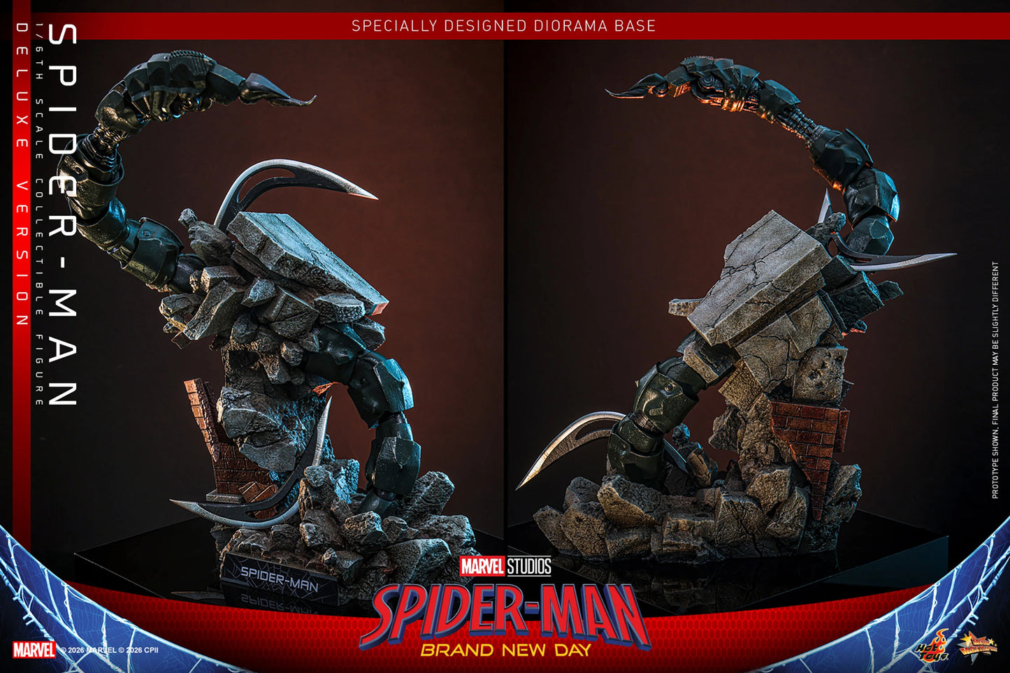 Hot Toys 1/6 Spider-Man (Deluxe Version) "Spider-Man: Brand New Day" | Hot Toys 1/6 Scale