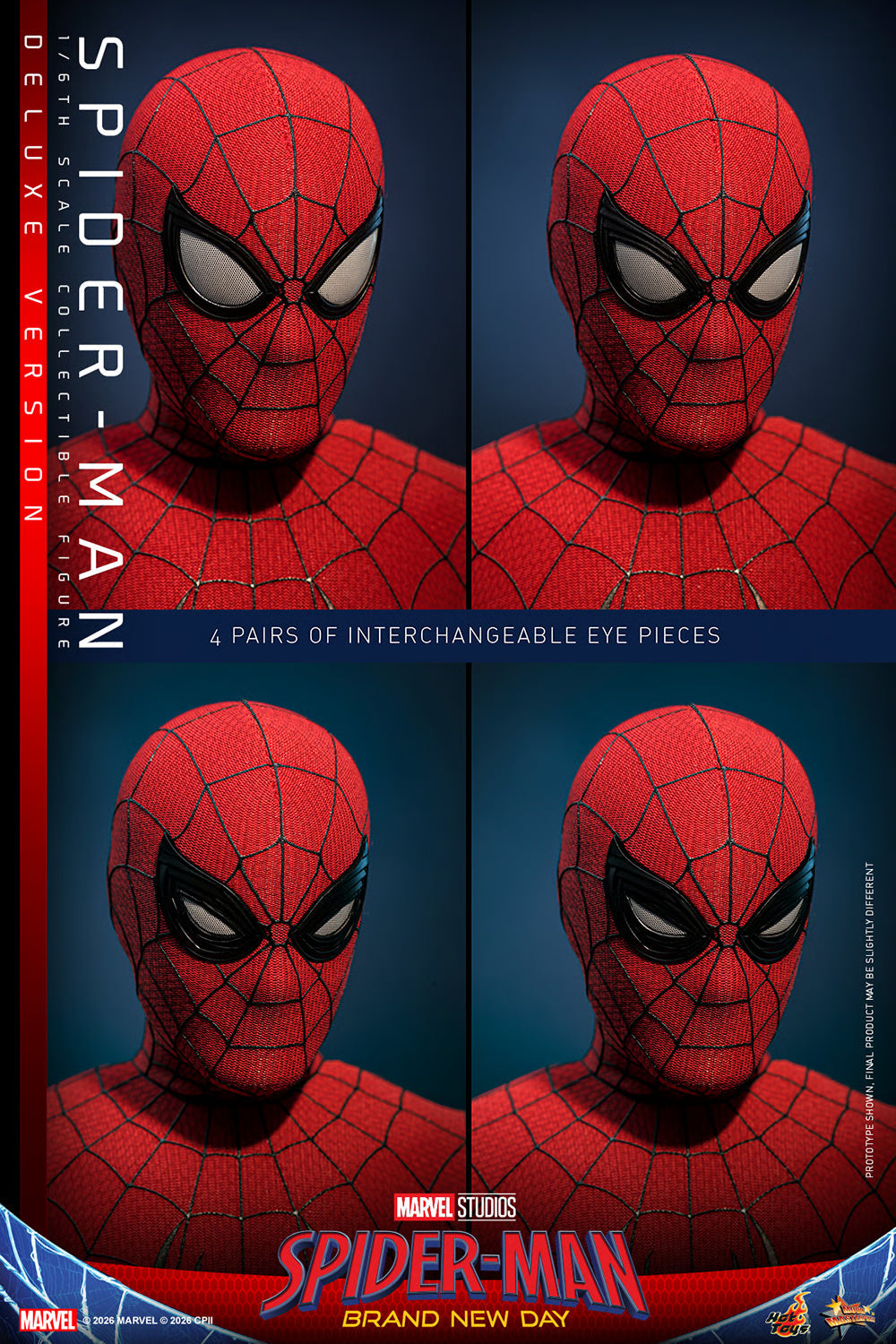 Hot Toys 1/6 Spider-Man (Deluxe Version) "Spider-Man: Brand New Day" | Hot Toys 1/6 Scale