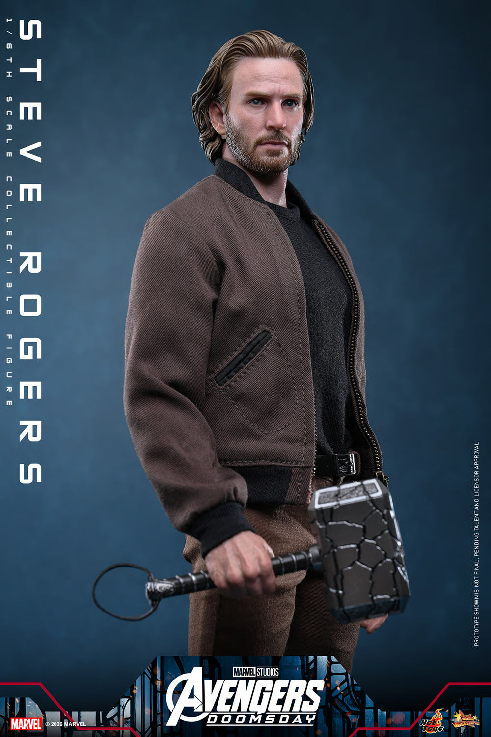 Steve Rogers (Deluxe Version) 1/6 Scale Figure "Avengers: Doomsday" | Hot Toys