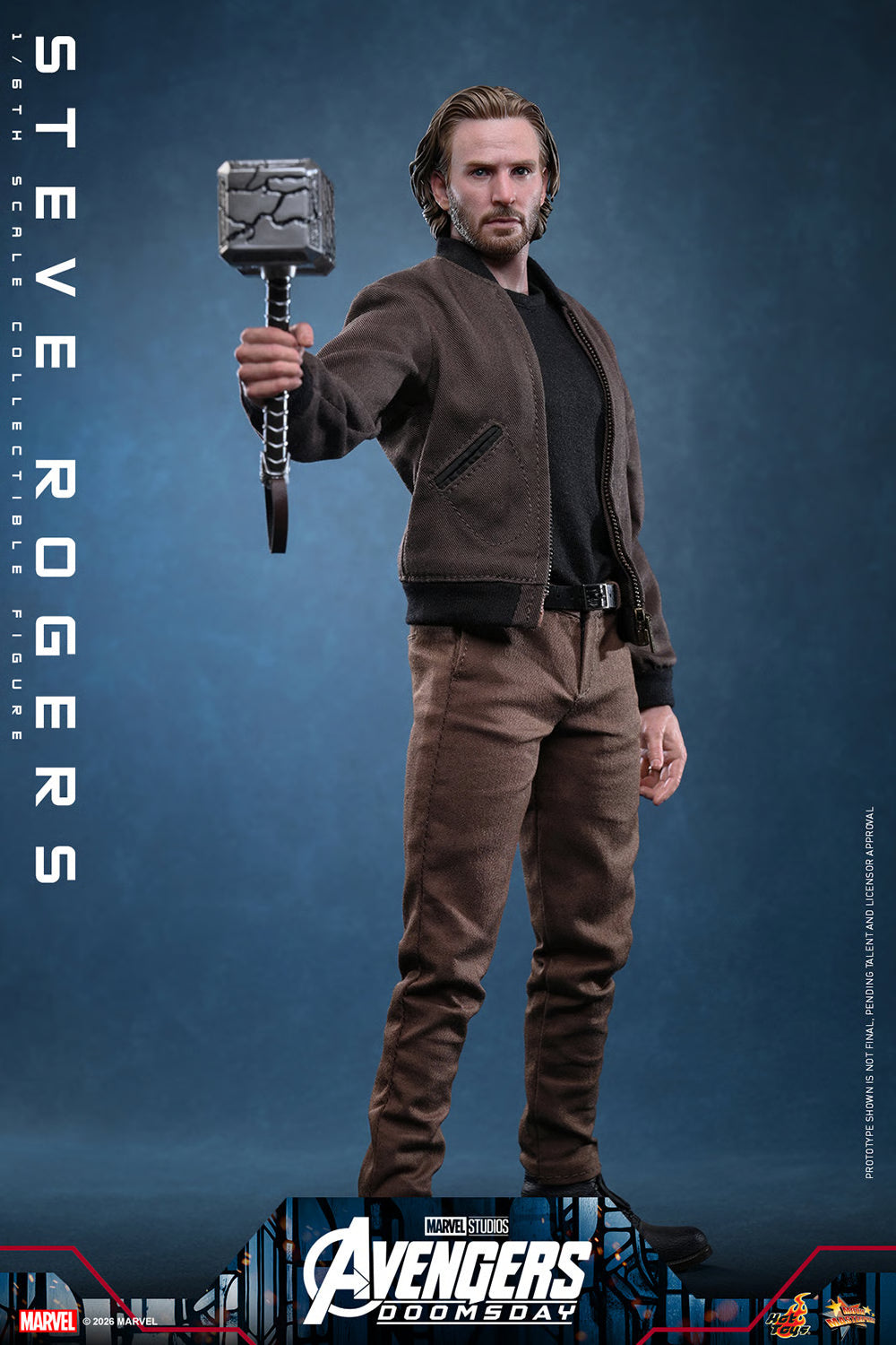 Steve Rogers (Deluxe Version) 1/6 Scale Figure "Avengers: Doomsday" | Hot Toys