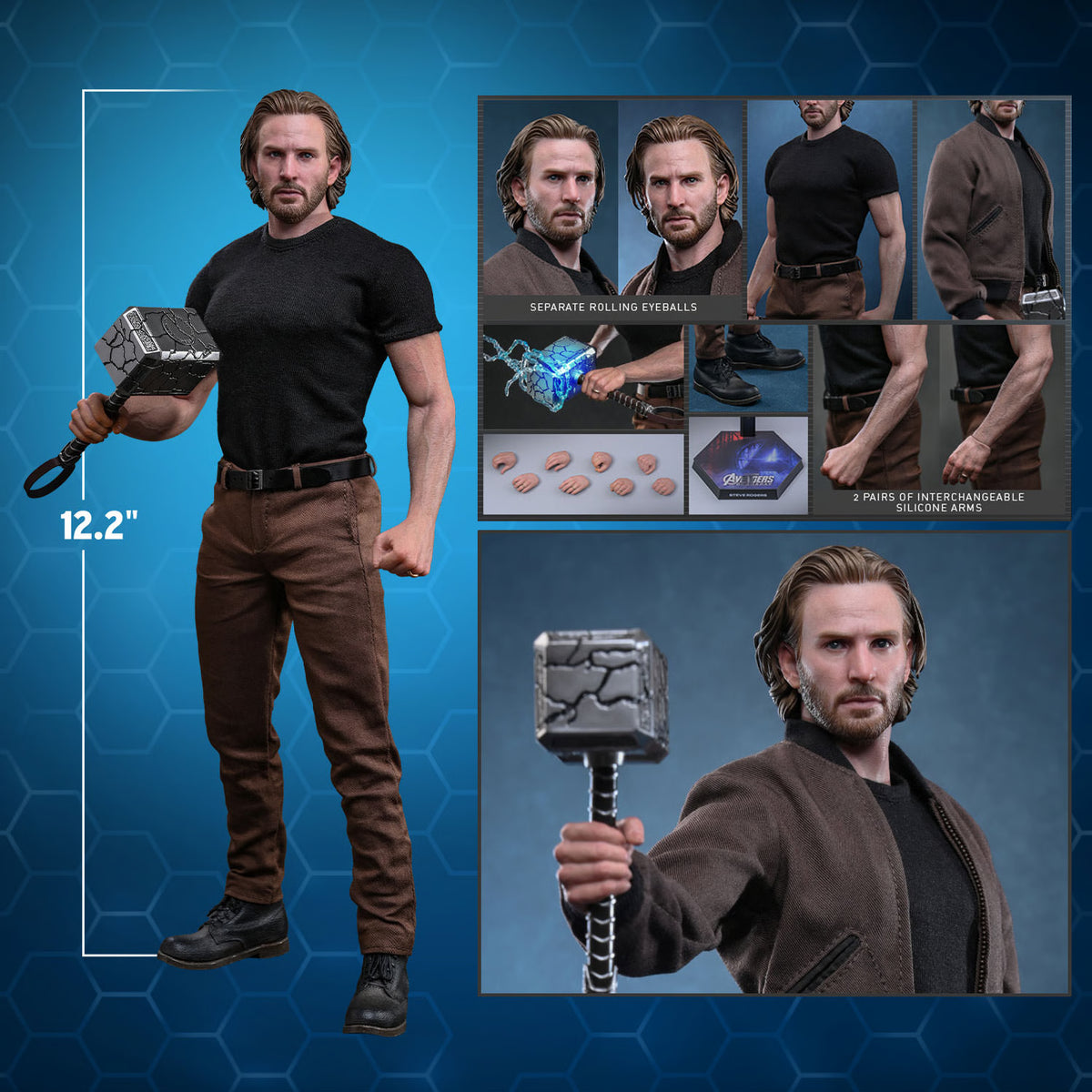 Steve Rogers 1/6 Scale Figure "Avengers: Doomsday" | Hot Toys