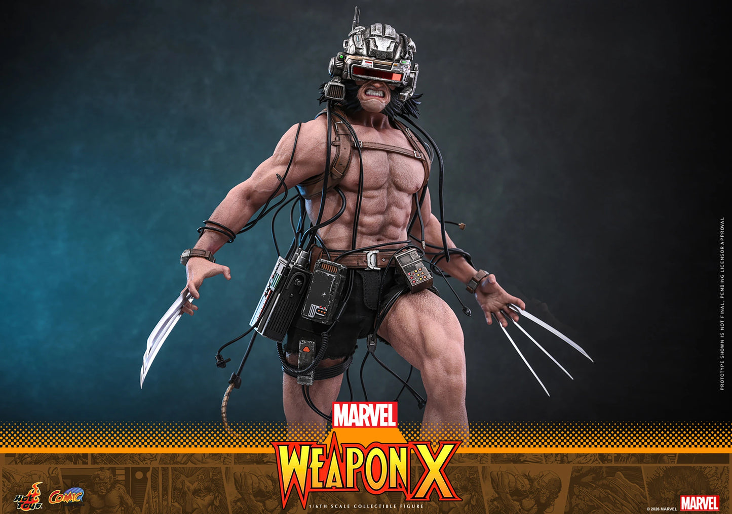 Hot Toys 1/6 Weapon X "Marvel Comics" | Hot Toys 1/6 Scale