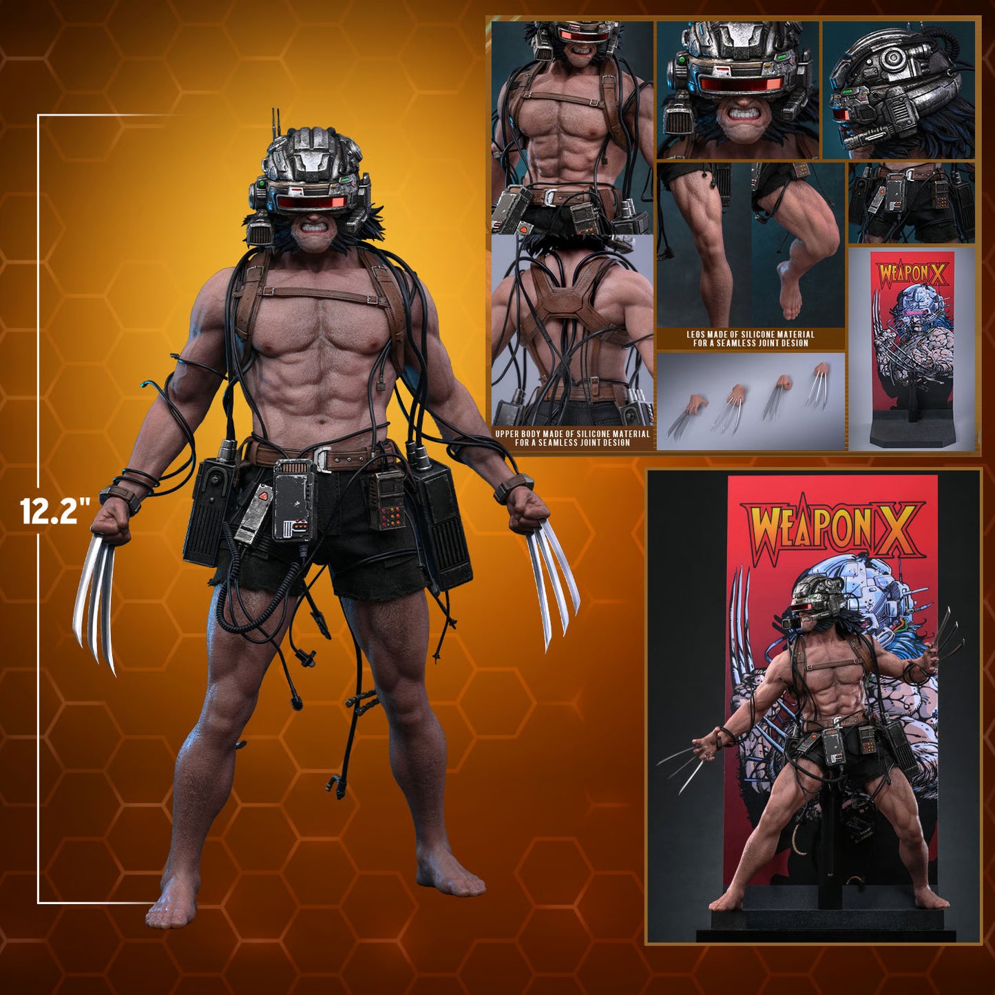 Hot Toys 1/6 Weapon X "Marvel Comics" | Hot Toys 1/6 Scale