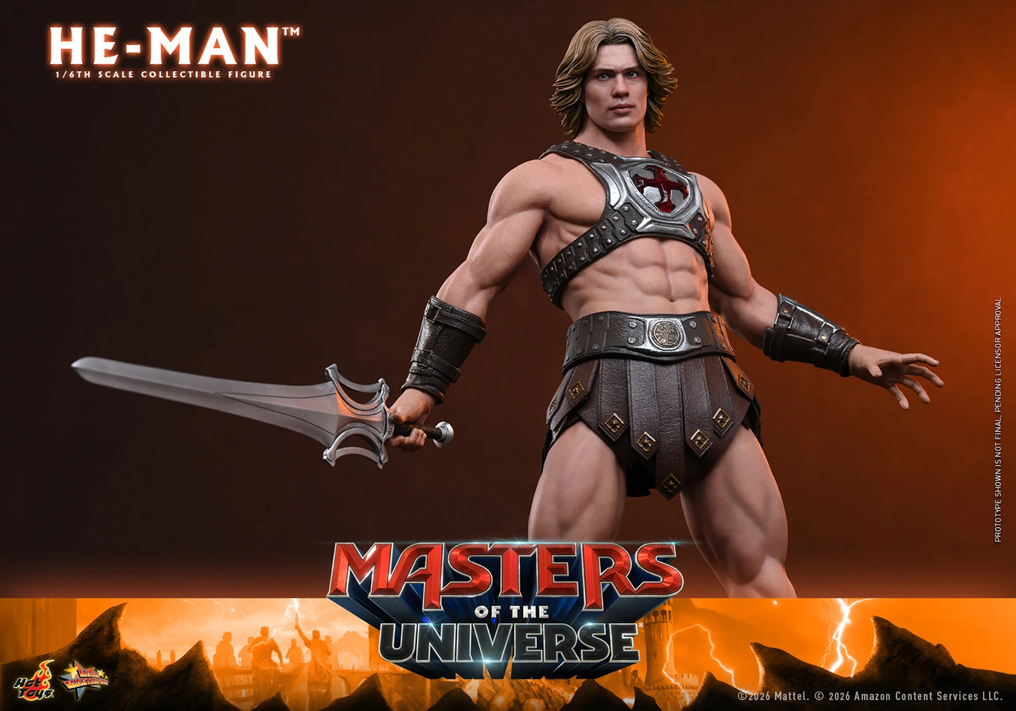 Hot Toys 1/6 He-Man "Masters of the Universe" | Hot Toys 1/6 Scale