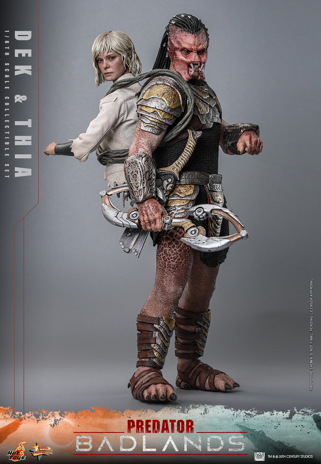 Hot Toys Dek and Thia Sixth Scale Figure set "Predator: Badlands" | Hot Toys