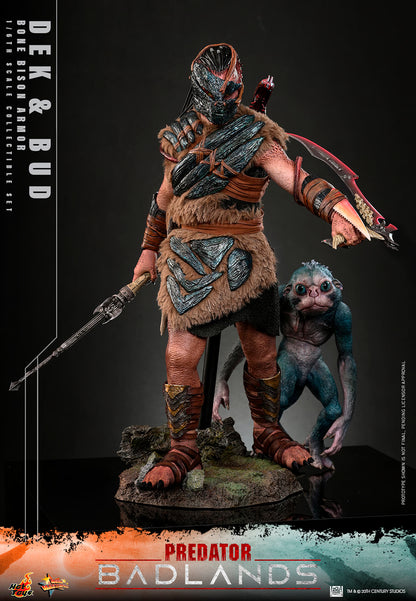 Hot Toys 1/6 Dek (Bone Bison Armor) and Bud "Predator: Badlands" | Hot Toys 1/6 Scale