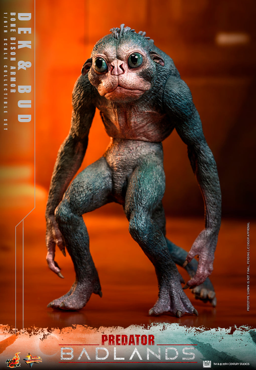 Hot Toys 1/6 Dek (Bone Bison Armor) and Bud "Predator: Badlands" | Hot Toys 1/6 Scale