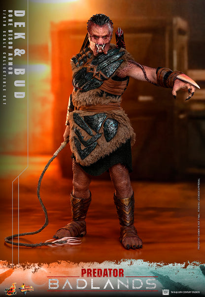 Hot Toys 1/6 Dek (Bone Bison Armor) and Bud "Predator: Badlands" | Hot Toys 1/6 Scale