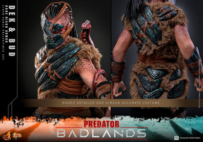 Hot Toys 1/6 Dek (Bone Bison Armor) and Bud "Predator: Badlands" | Hot Toys 1/6 Scale