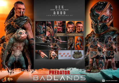 Hot Toys 1/6 Dek (Bone Bison Armor) and Bud "Predator: Badlands" | Hot Toys 1/6 Scale