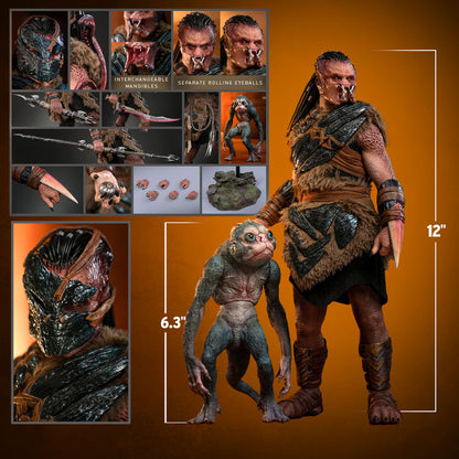 Hot Toys 1/6 Dek (Bone Bison Armor) and Bud "Predator: Badlands" | Hot Toys 1/6 Scale