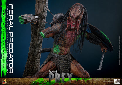 Hot Toys 1/6 Feral Predator (Battle Damaged Version) "Predator: Prey" | Hot Toys 1/6 Scale