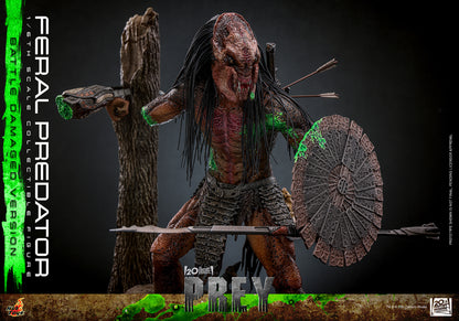 Hot Toys 1/6 Feral Predator (Battle Damaged Version) "Predator: Prey" | Hot Toys 1/6 Scale