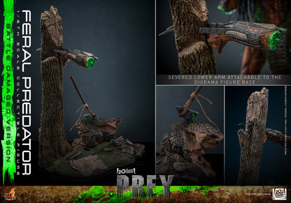 Hot Toys 1/6 Feral Predator (Battle Damaged Version) "Predator: Prey" | Hot Toys 1/6 Scale