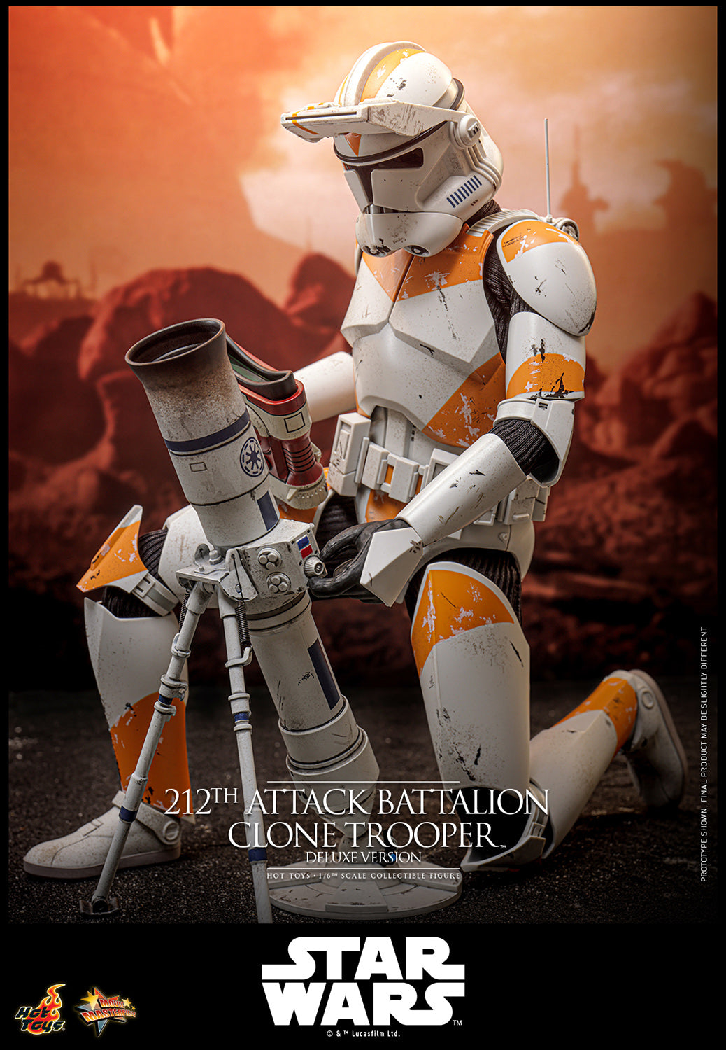 Hot Toys 212th Attack Battalion Clone Trooper (Deluxe Version) "Star Wars Clone Wars" | Hot Toys